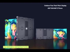 P1.25mm 작은 피치 야외 LED 게시판 동적인 광고를 위한 최첨단 솔루션을 제공합니다