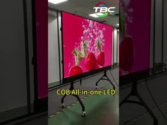 고해상도 COB 정보용 모든 LED 동적 이미지 및 비디오 재생 에너지 절약