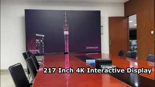UT-C 시리즈 217인치 올인원 COB 대화형 LED TV 디스플레이