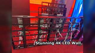 HD 4K P3 LED 비디오 월 3840Hz 부드러운 디스플레이