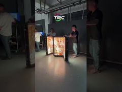 6단 접이식 LED 리셉션 데스크 | 이벤트용 휴대용 접이식 LED 디스플레이